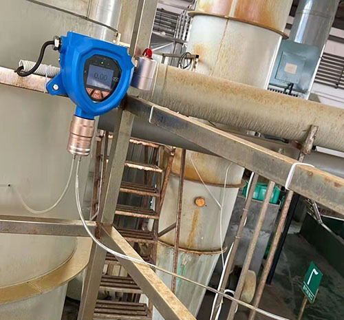 氣體報(bào)警器現(xiàn)場圖