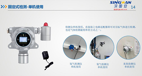 氫氣檢測儀單機安裝現(xiàn)場圖